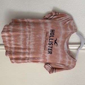 Blouse light pink with white